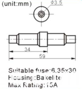 Fuse Holder Fuse Holder with Wire